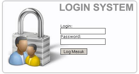 PERCUMA – Login Skrip